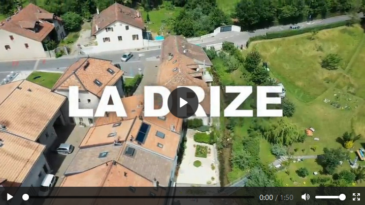 Vidéo sur la renaturation des cours d'eau et des berges à Genève : la rivière Drize.