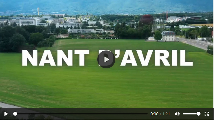 Vidéo sur la renaturation des cours d'eau et des berges à Genève: Nant d'Avril.